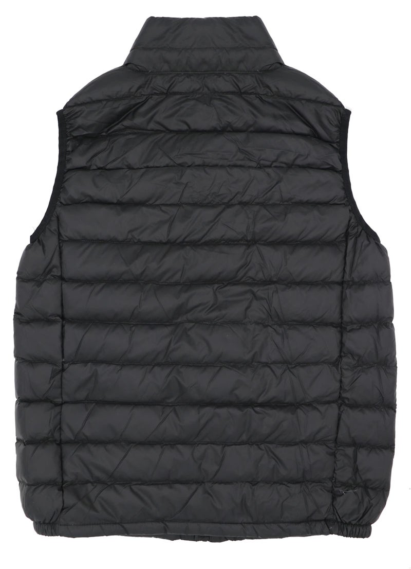 SK Studio Boys Girls' Light Weight Down Vest, Kids Lightweight Sleeveless Jacket, Boys Girls Puffer Down Vest Style 3 Black 170cm - Image 3