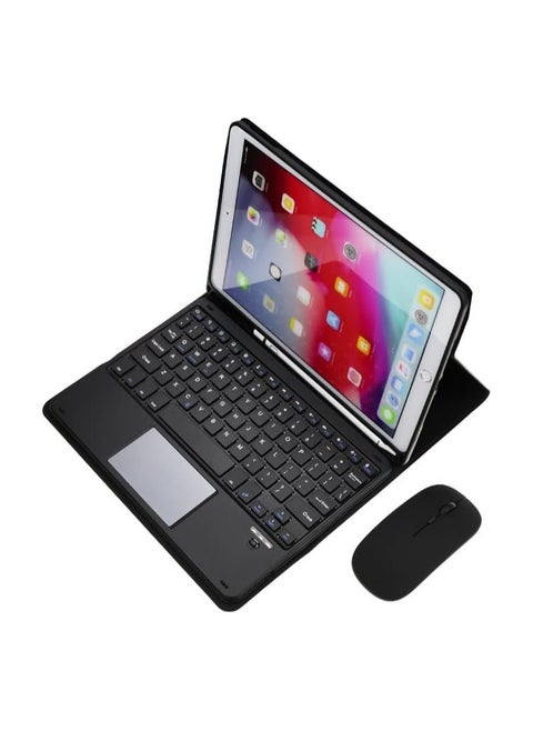 Touchpad keyboard case compatible with Galaxy Tab A9+/A9 Plus, models (SM-X210, SM-X215, SM-X216B) Built-in stand, keyboard case with pen slot, mouse