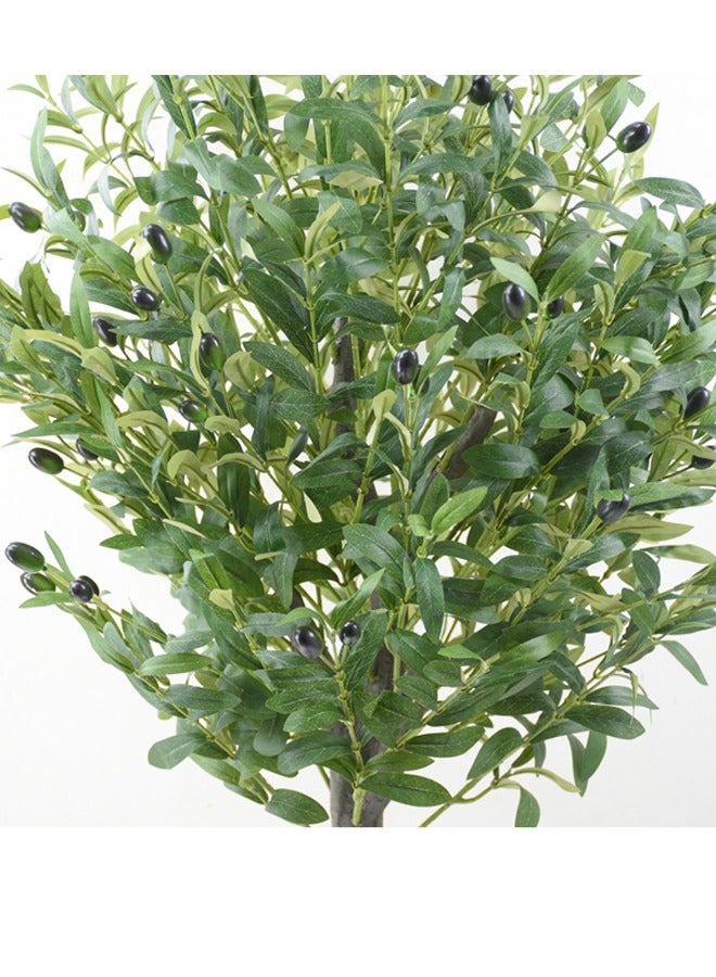 DRAMA HOME Artificial Olive Tree, 120 cm Tall A Touch of Nature for Your Home or Office Decor  - Image 3