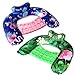 AIHSUMC Inflatable Pool Float Chair 2 Pack Floating Pool Chair Adult Pool Float Seat with Cup Holder and Backrest Portable Lounge Floats for Swimming Pool Party Toy Floaties Beach FloatyXXL - Image 3