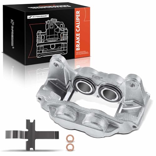 A-Premium Disc Brake Caliper Assembly Compatible with Select Subaru Models - Impreza WRX/WRX TR/WRX Limited 2006-2007 2.5L Turbocharged - Front Right Passenger Side - Image 1