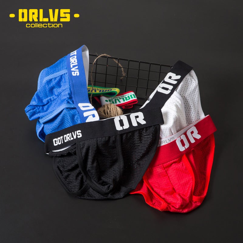 ORLVS New Summer Men's Briefs - Breathable Mesh, Comfortable, No Side  Wings - Image 4
