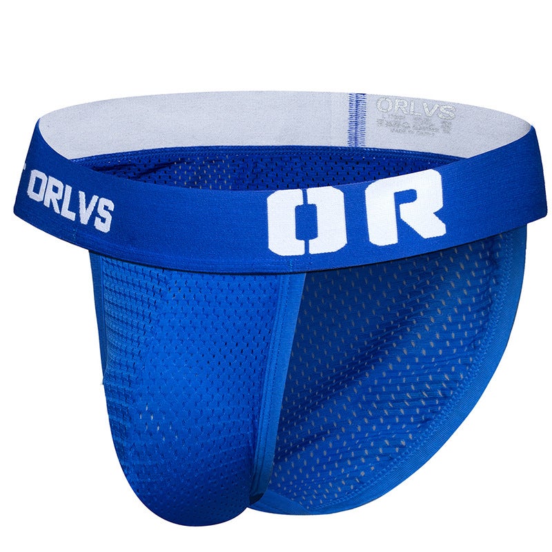 ORLVS New Summer Men's Briefs - Breathable Mesh, Comfortable, No Side  Wings - Image 1