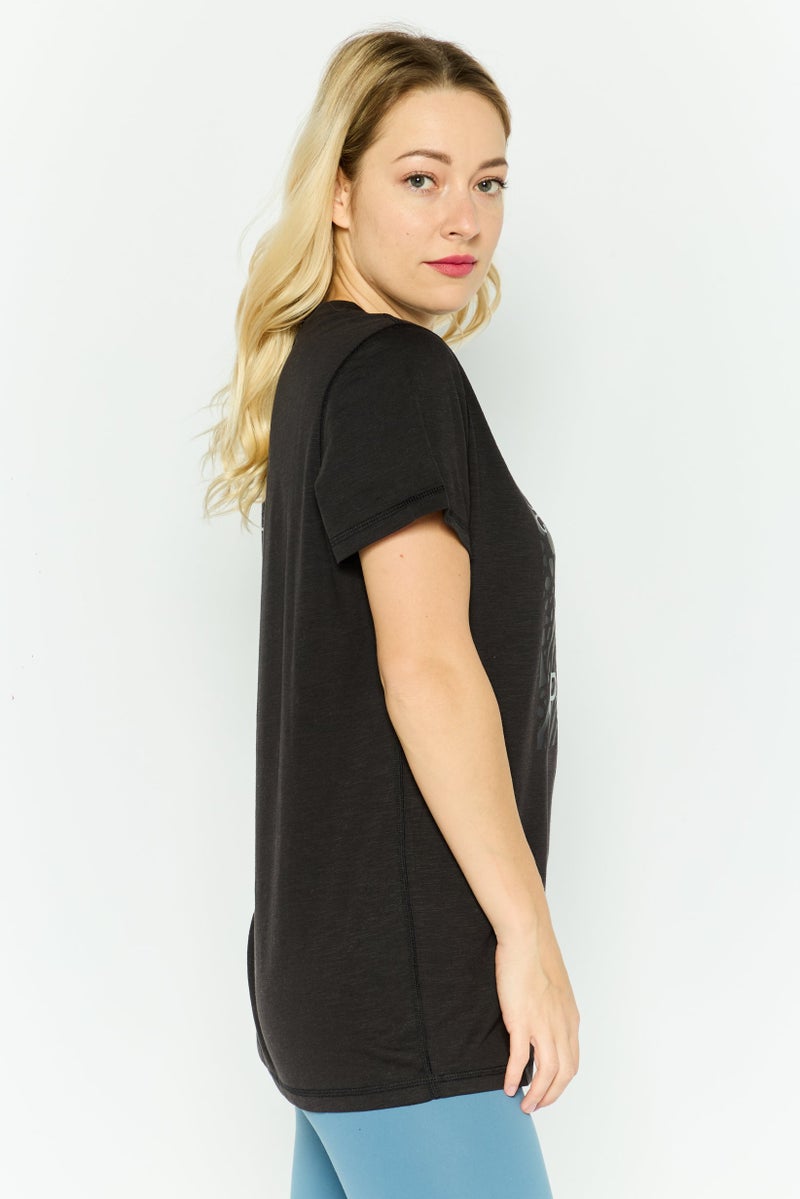 PUMA Women Sportswear Fit Short Sleeve Training T-Shirt, Black - Image 3