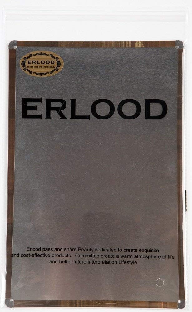 ERLOOD Get Your Kicks Route 66 Metal Retro Wall Plaque Decor Vintage Tin Sign 12 X 8 - Image 4