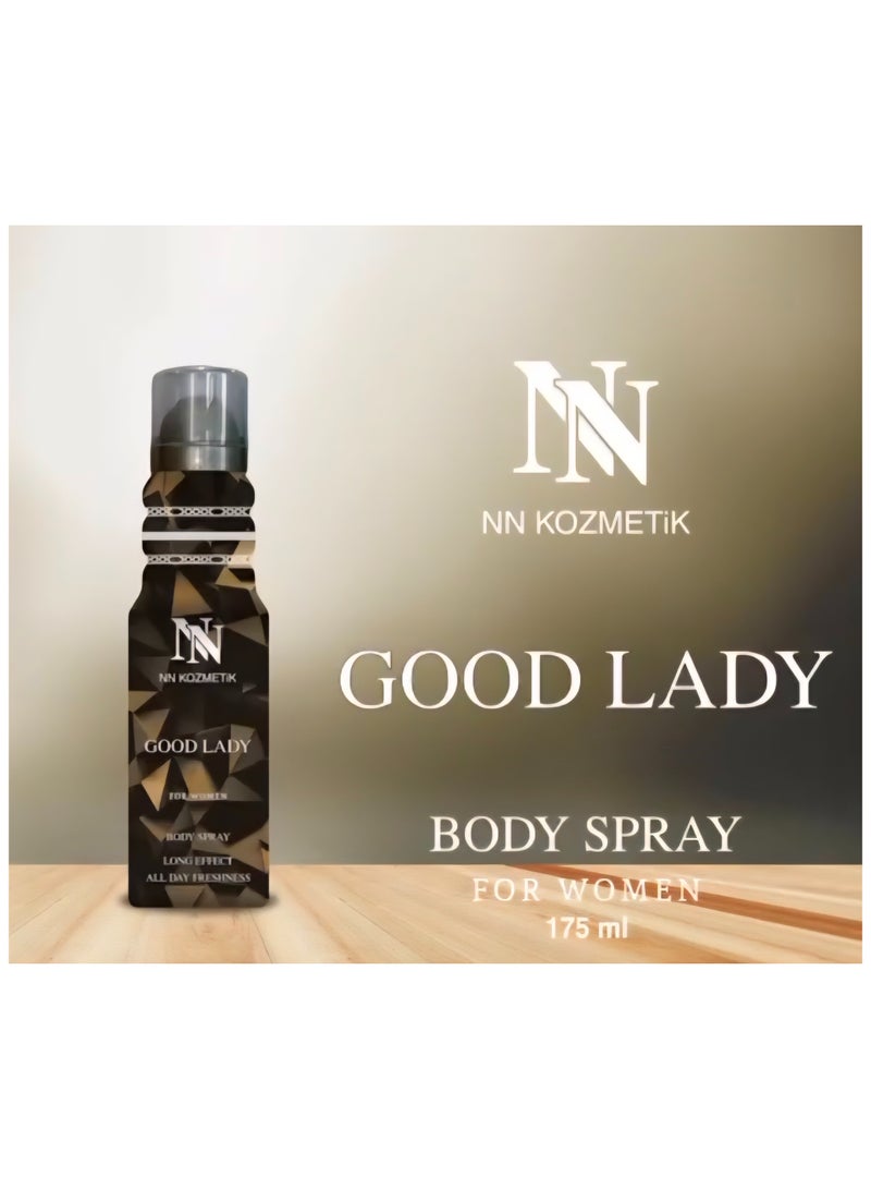 NN KOZMETIK Good Lady body spray for women