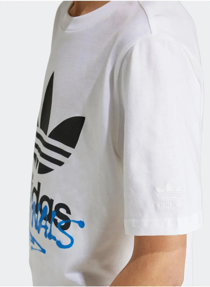 Adidas Originals  Youth Graphics T-Shirt for Women | Best Price UAE
