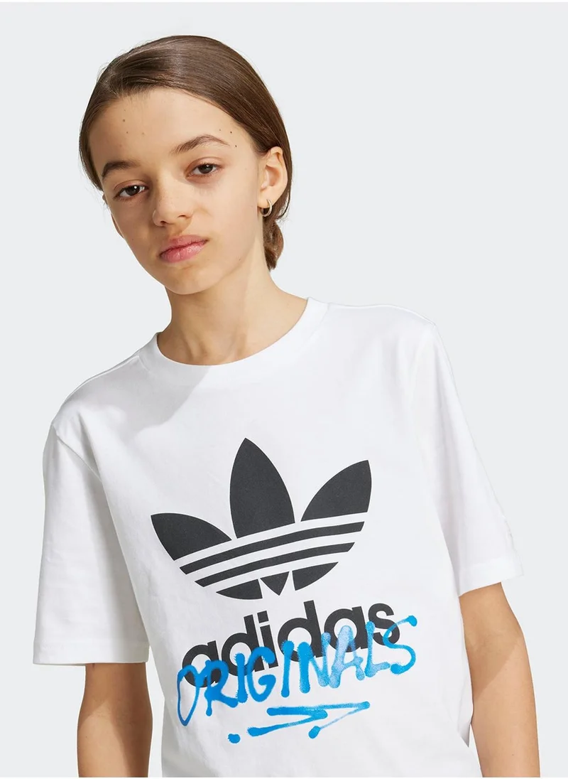 Adidas Originals  Youth Graphics T-Shirt for Women | Best Price UAE