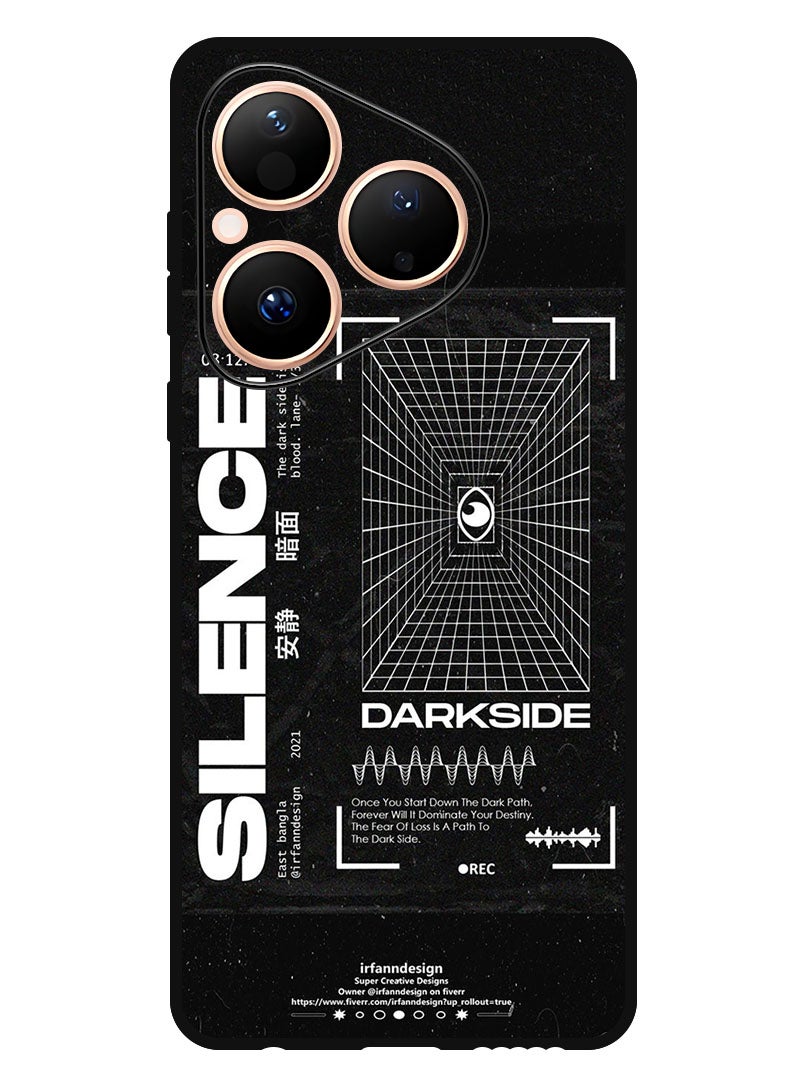 Theodor Case Compatible with Huawei Pura 80 6.6 Inch Protection Shockproof Bumper Cover Silence - Image 1