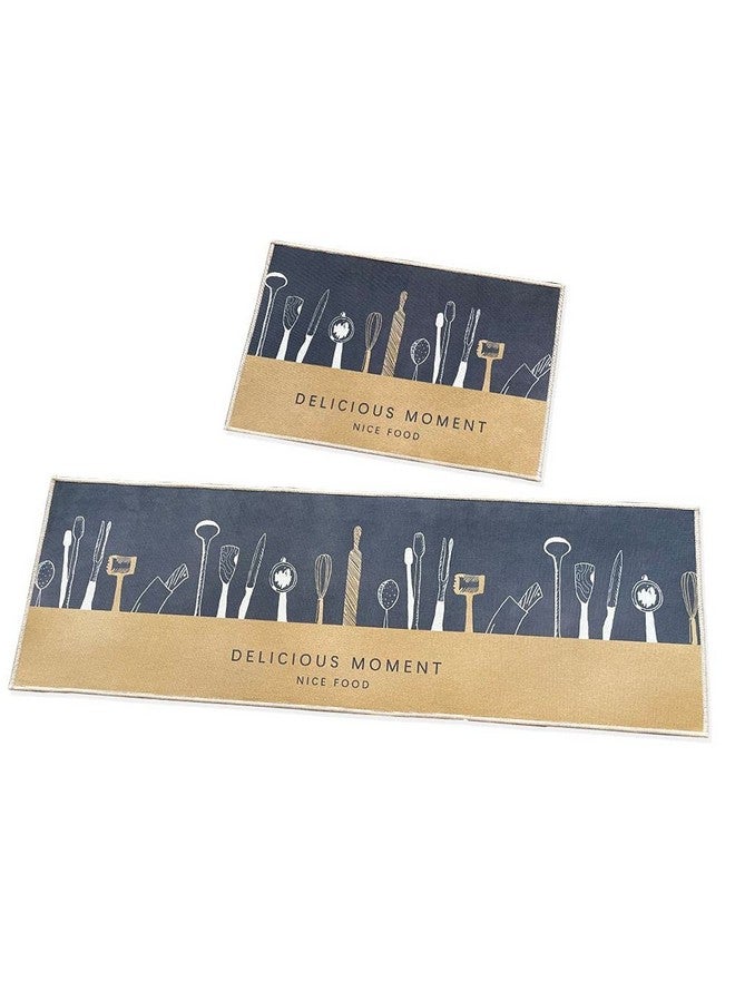 Home-Cloud حصيرة مطبخ قابلة للغسل مطبوعة بتصميم فواكه سميكة مضادة للانزلاق 6 مم، حجم كبير، قابلة للطي، حصيرة مصممة للأرضيات في المنزل وغرفة النوم - الحجم القياسي (41 × 122 سم 41 × 61 سم) - Image 3