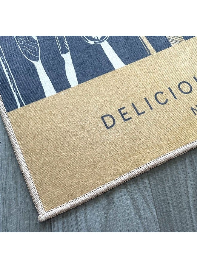 Home-Cloud حصيرة مطبخ قابلة للغسل مطبوعة بتصميم فواكه سميكة مضادة للانزلاق 6 مم، حجم كبير، قابلة للطي، حصيرة مصممة للأرضيات في المنزل وغرفة النوم - الحجم القياسي (41 × 122 سم 41 × 61 سم) - Image 5