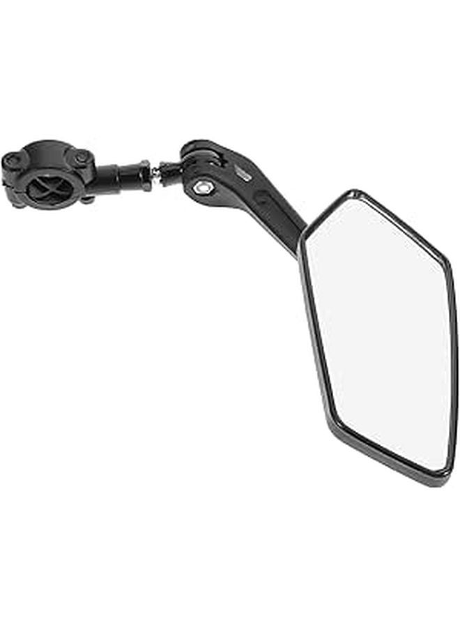 360 Rotatable Adjustable Bike Mirror for Electric Bike Handlebar Rearview Right Side Flat Lens Cycling Accessory - Image 1