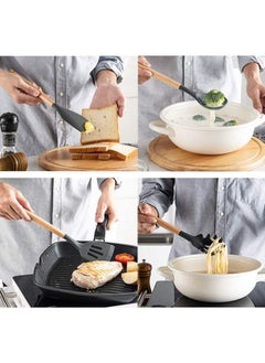 VOGMAX 11-Piece Cooking Utensils Set With Handles  - Image 5