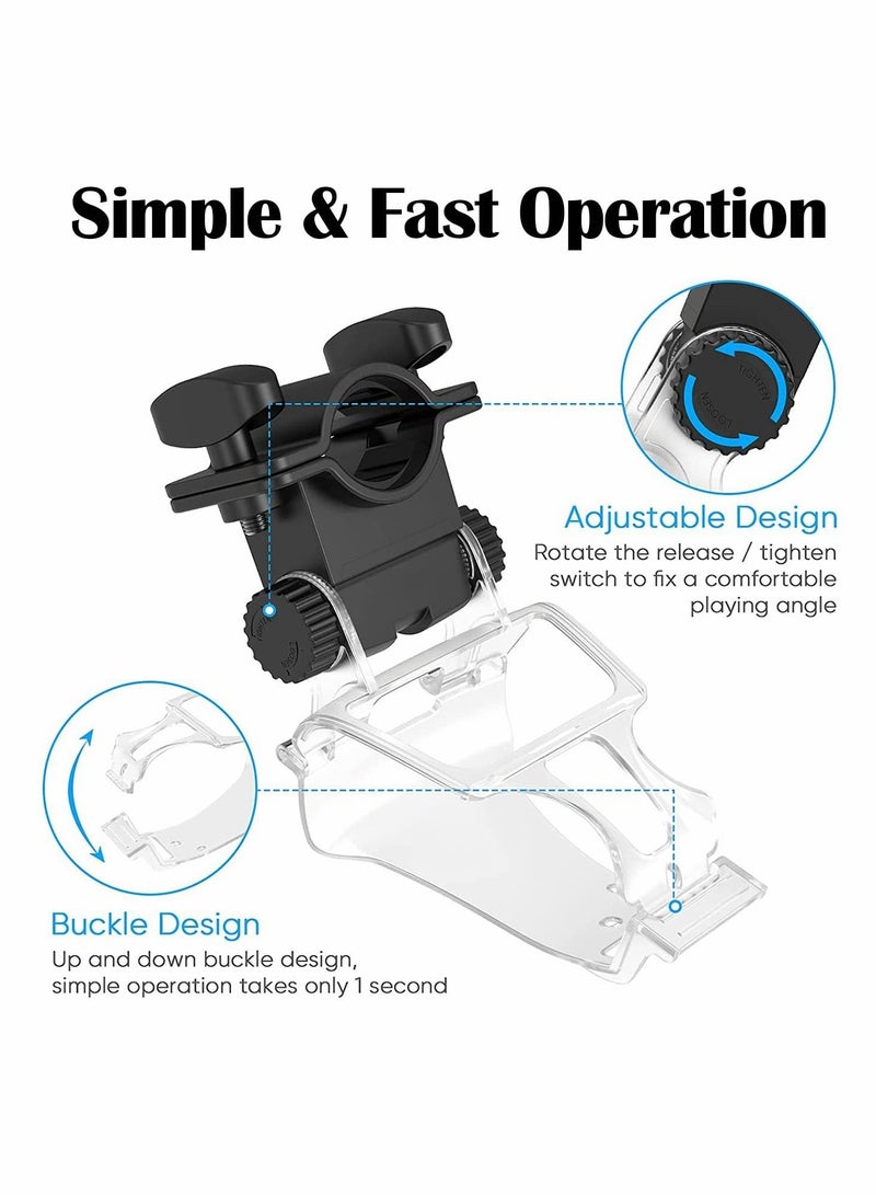 Captaintech Hose Holder Clip,Adjustable Angle Steady Hose Clip, Game Accessories - Image 3