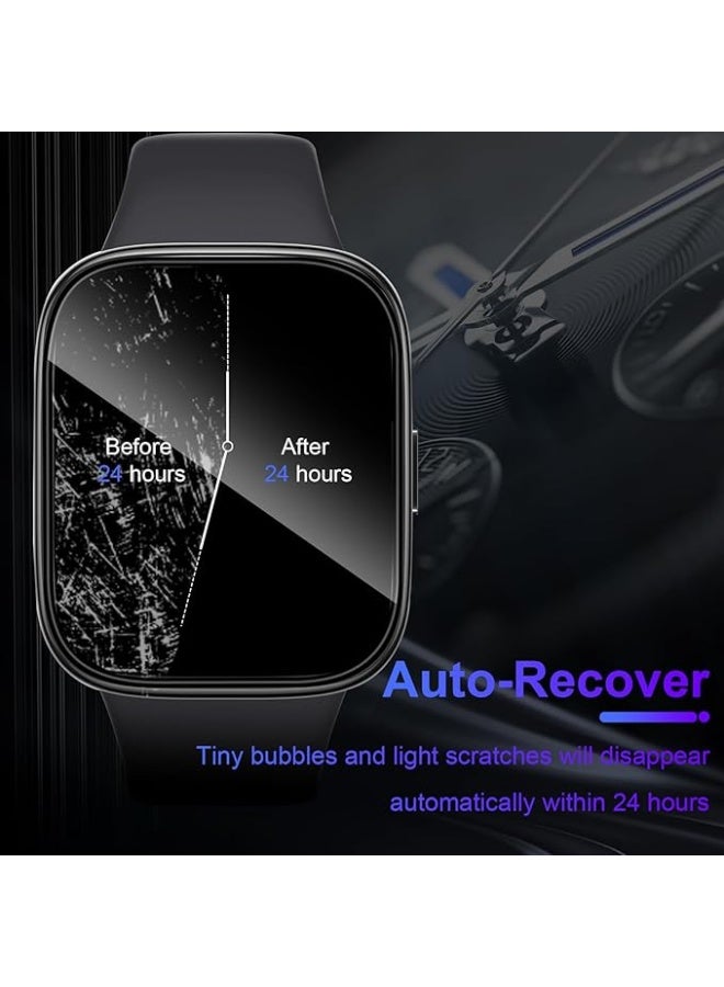 Screen Protector for Xiaomi Redmi Watch 3 Active / Redmi Watch 3 Lite, 3D Curved Soft Edge Protective Film (Not Glass), Anti-Scratch, Bubble-Free, Ultra Shatterproof, High Sensitivity Flexible Smartwatch Screen Guard - Image 3