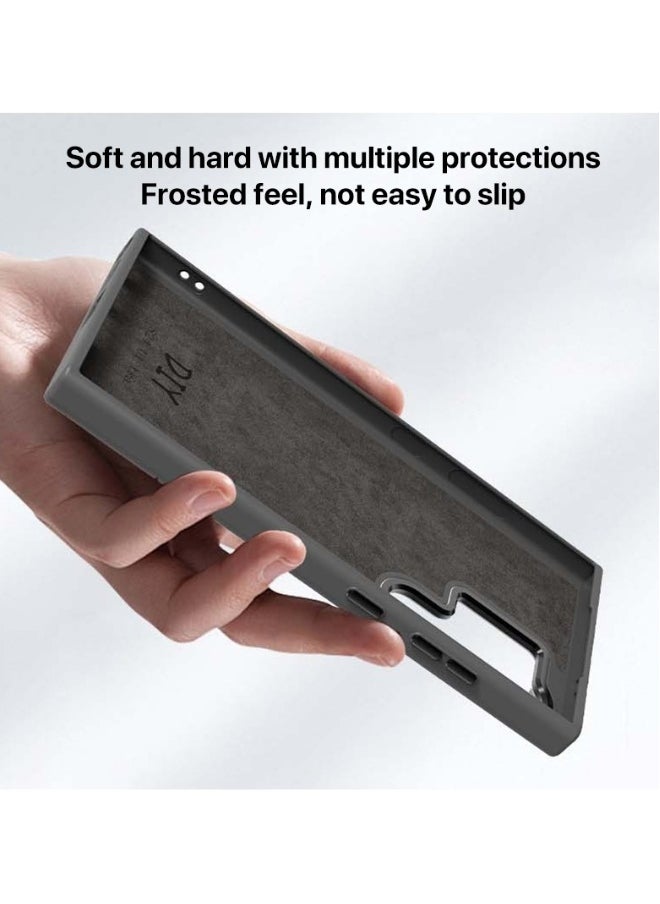 Generic - Compatible with Samsung Galaxy S24 Ultra 5G 4-color DIY ink screen NFC phone case, smart NFC transmission, customize your phone anytime, anywhere - Image 1