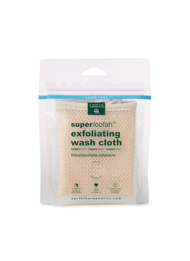 Earth Therapeutics Loofah, Super, Exfoliating, Wash Cloth  - Image 1