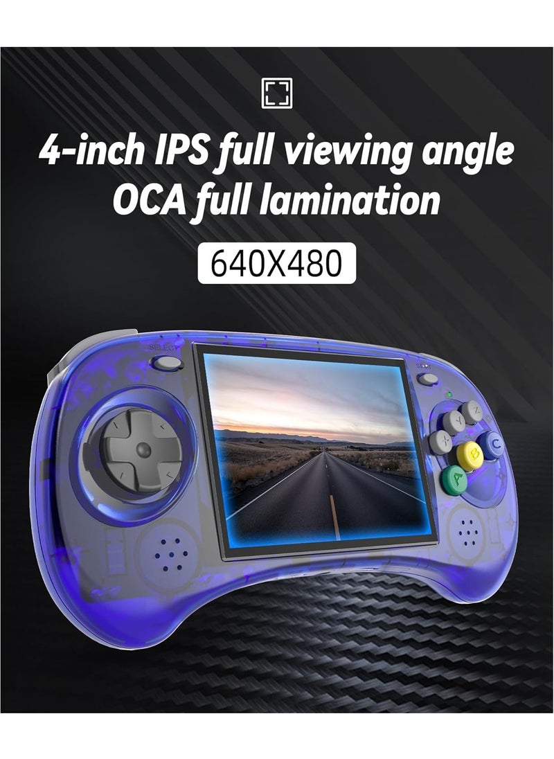 ANBERNIC  ANBERNIC RG ARC S Retro Handheld Game Console, Single Linux System with 128G SD Card 4541 Games Support 5G WiFi 4.2 Bluetooth Moonlight Streaming and HDMI (Purple)  - Image 3