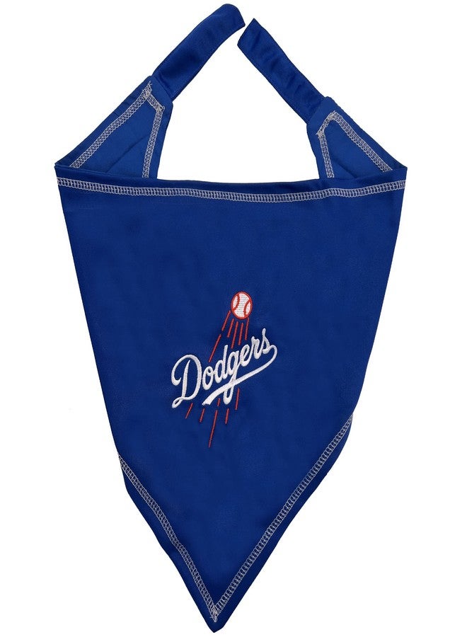 Pets First MLB Los Angeles Dodgers TIE Bandana, Large/X-Large. Dog Bandana Scarf Bib for Pet Cat Dog. The Ultimate Game-Day, Party Bandanna, Birthday Event - Image 1