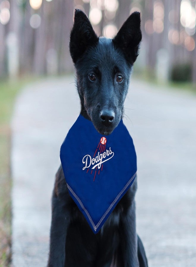 Pets First MLB Los Angeles Dodgers TIE Bandana, Large/X-Large. Dog Bandana Scarf Bib for Pet Cat Dog. The Ultimate Game-Day, Party Bandanna, Birthday Event - Image 3