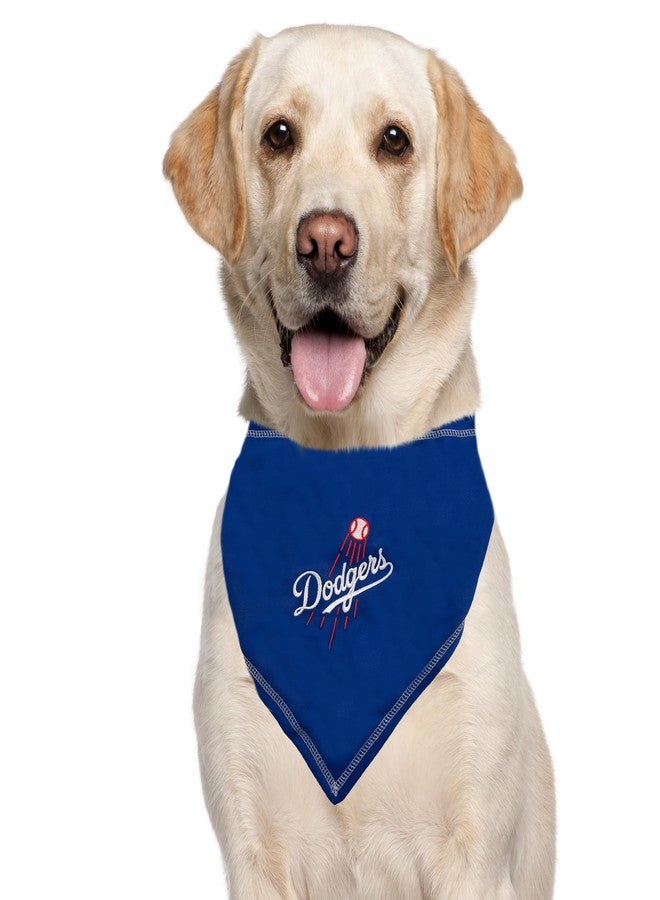 Pets First MLB Los Angeles Dodgers TIE Bandana, Large/X-Large. Dog Bandana Scarf Bib for Pet Cat Dog. The Ultimate Game-Day, Party Bandanna, Birthday Event - Image 5