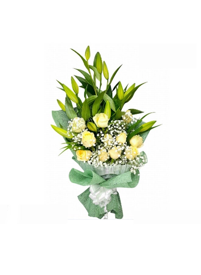 Carmel Flowers باقة زهور ليلي والورد - Image 2