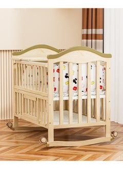 Adjustable Wooden Baby Bed 100 X 55 X 98 CM - pzsku/Z05B08FDD3F0E85C5A21EZ/45/_/1727349209/09544e93-4b34-4227-81ca-0adf3ad03647