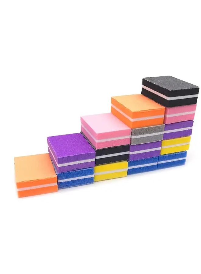 Purple Mini Nail Files 50 Pcs Double Sided Emery Boards For Professional Manicure Pedicure - Image 5