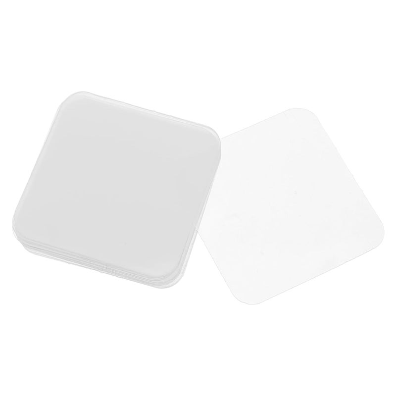 Sosoport 20Pcs Clear Double Sided Adhesive Pads Strong No Trace Stickers for Wall Decor Photos - Image 1