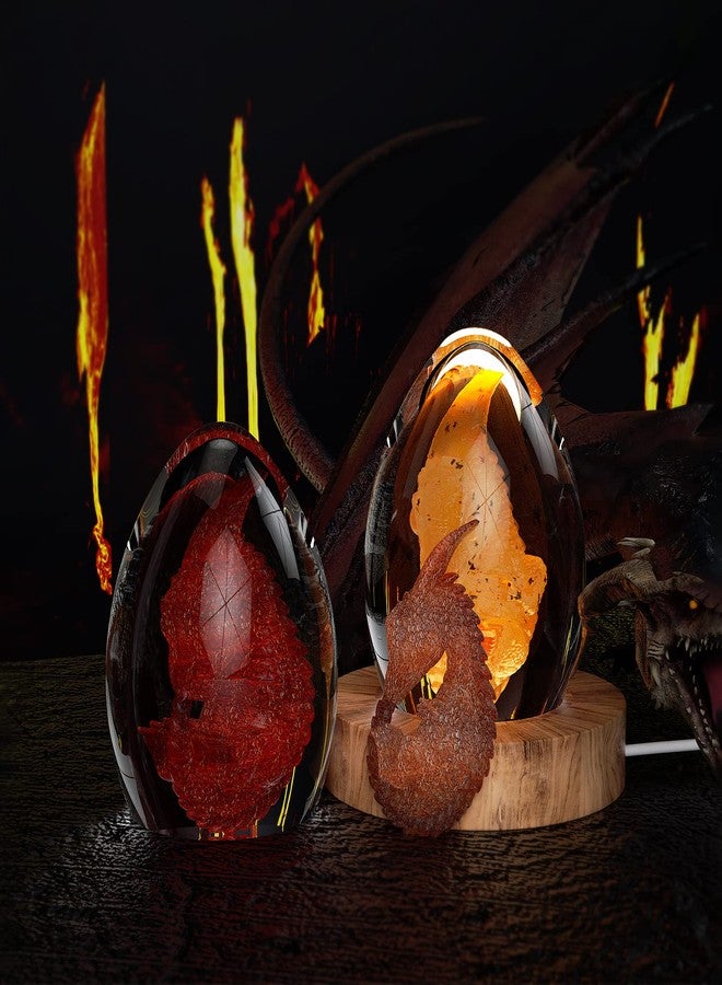 ESEDAGE 2 Pack Dragon Egg Mold - Dinosaur Silicone Mold for Resin, Candle, Easter Egg, Animal, Cartoon, Candles - Image 3