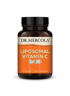 Dr. Mercola Liposomal vitamin c for kids 30 capsules dietary supplement  - Image 1