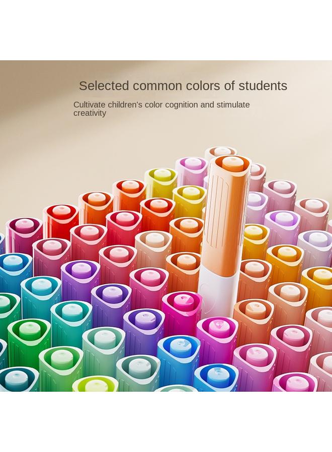 Bluejw Enmi Acrylic Marker Pen For Primary School Children Opaque Kindergarten Special Watercolor Pen Stackable Non-toxic Washable  - Image 2