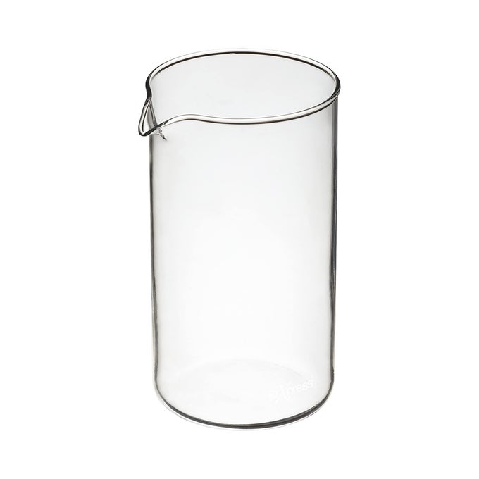 REPLACEMENT GLASS BEAKER FOR FRENCH PRESS COFFEE MAKERS1 LITERS TRANSPARENT LCB8CUP