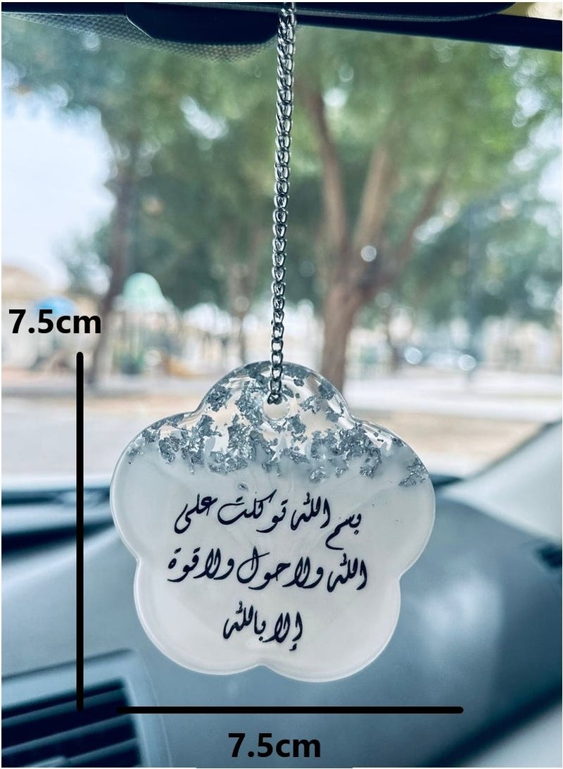 Car decoration pendant with an elegant design form luxurious resin - Image 2