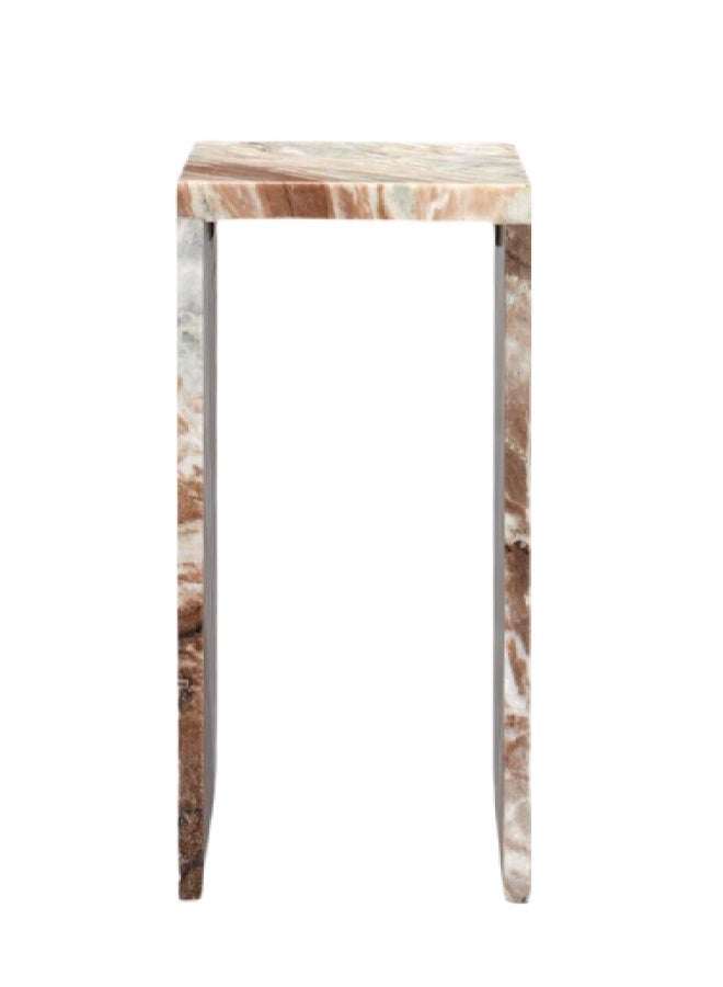 Layers Pre-Order | Orobico Side Table – Natural Marble - Image 2