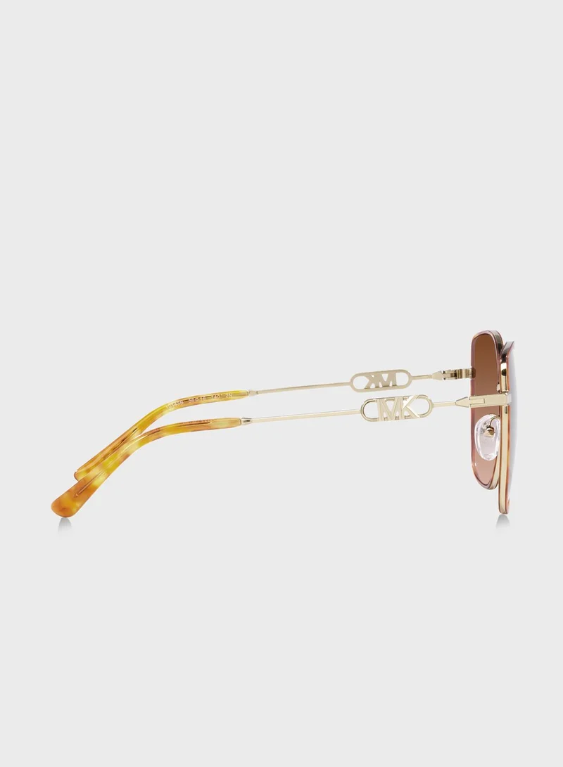 Michael Kors 0Mk1129J Oversized Sunglasses