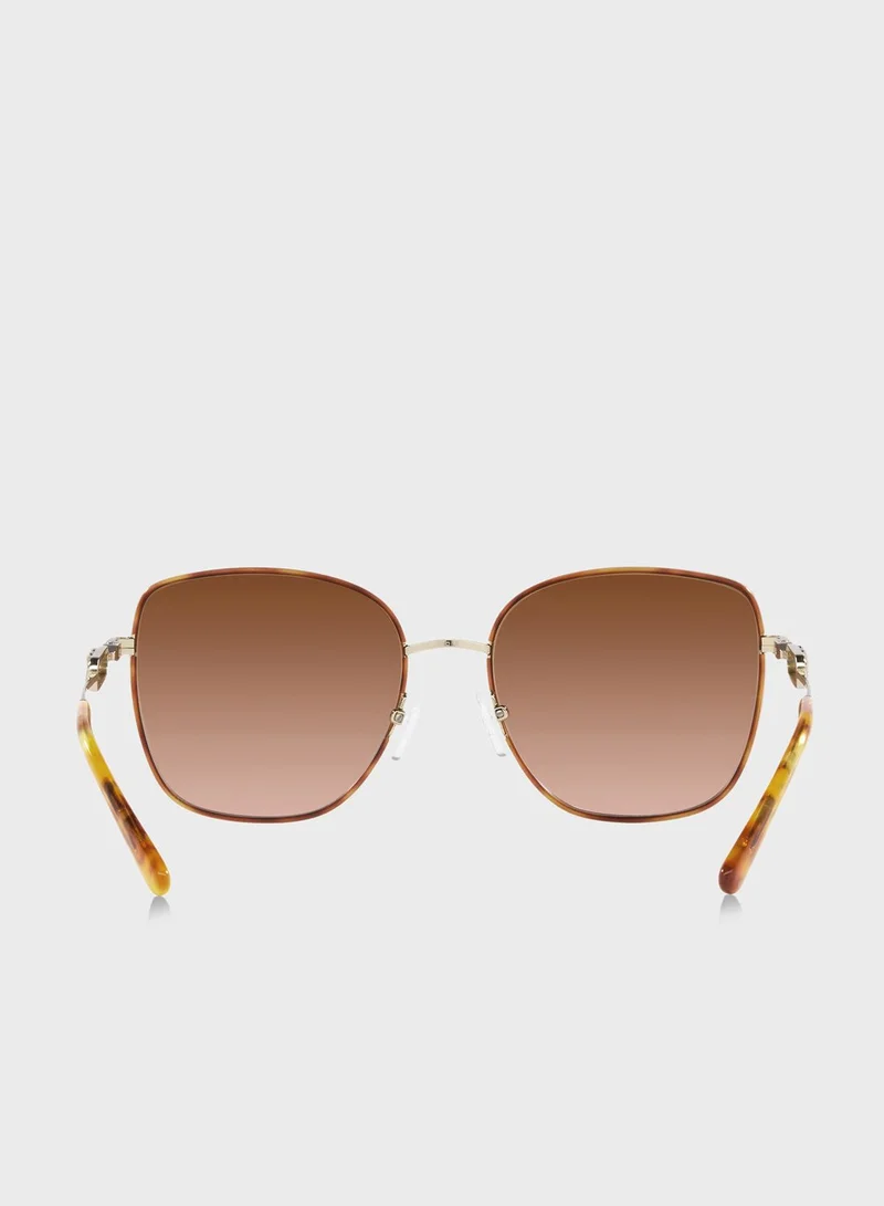 Michael Kors 0Mk1129J Oversized Sunglasses