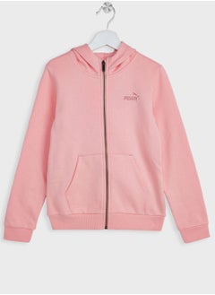 Kids Essential Animal Full-Zip Hoodie Fl