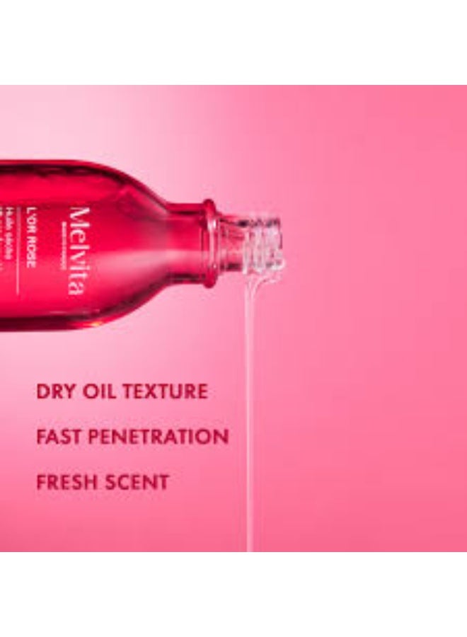 Melvita L’Or Rose Super-Activated Firming Oil 50ml - Image 4