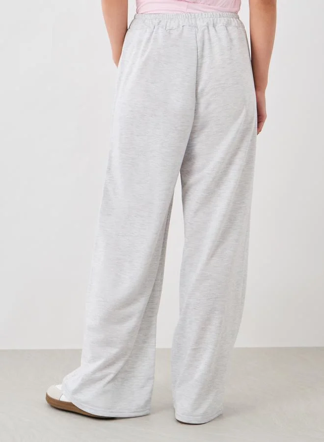 Take Two Take Two Solid Inverted Pleated Loose Fit Joggers