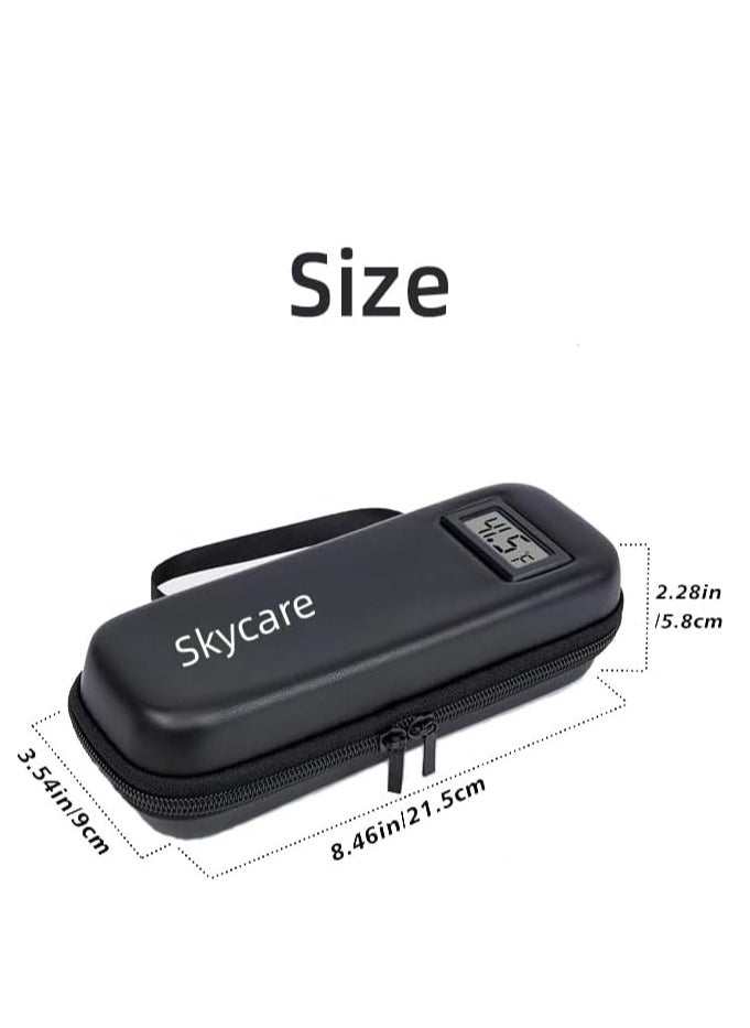 Skycare - Skycare Insulin Cooler Travel Case - TSA Approved Diabetic Medication Cooler with Real-Time Temperature Display and 2 Reusable Ice Packs - Image 1