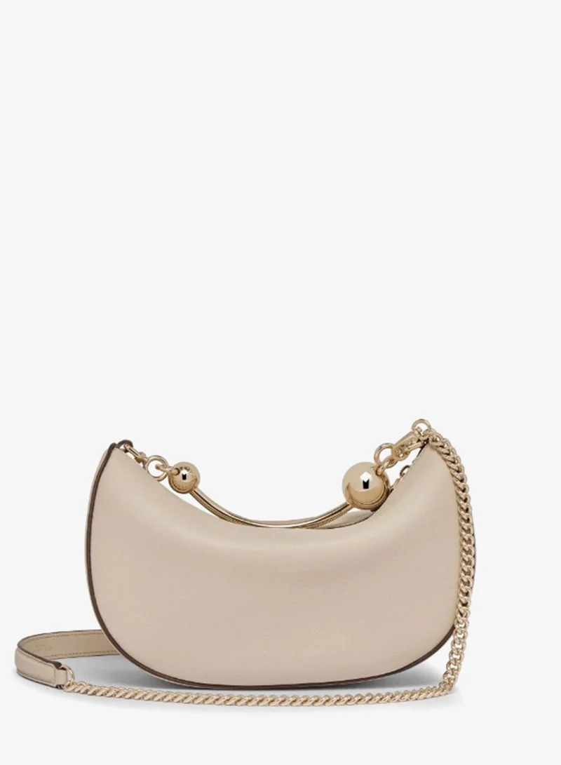 Strathberry  Leather Crescent Moon Top Handle Bag for Women | Best Price UAE