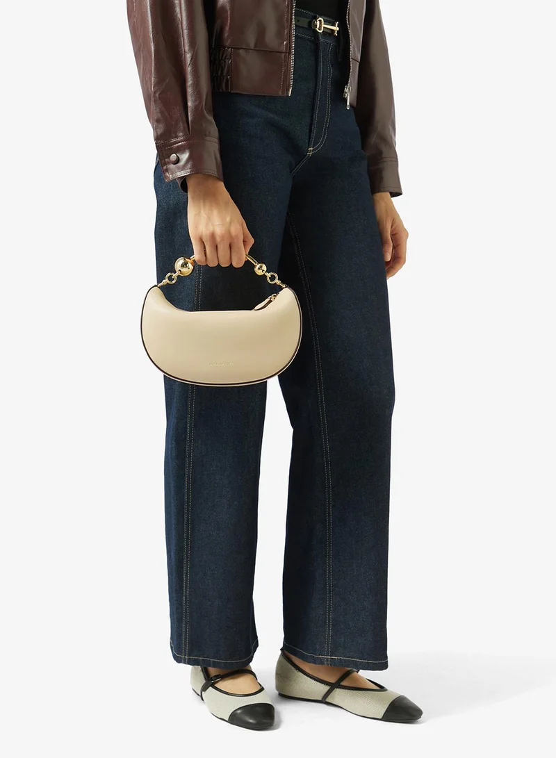 Strathberry Crescent Moon Mini Top Handle Bag