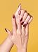 ohora Semi Cured Gel Nail Strips (N Chilly) - Red, Solid, Works with Any UV/LED Lamps, Salon-Quality, Long Lasting, Easy to Apply & Remove - Includes 2 Prep Pads, Nail File & Wooden Stick - Image 3
