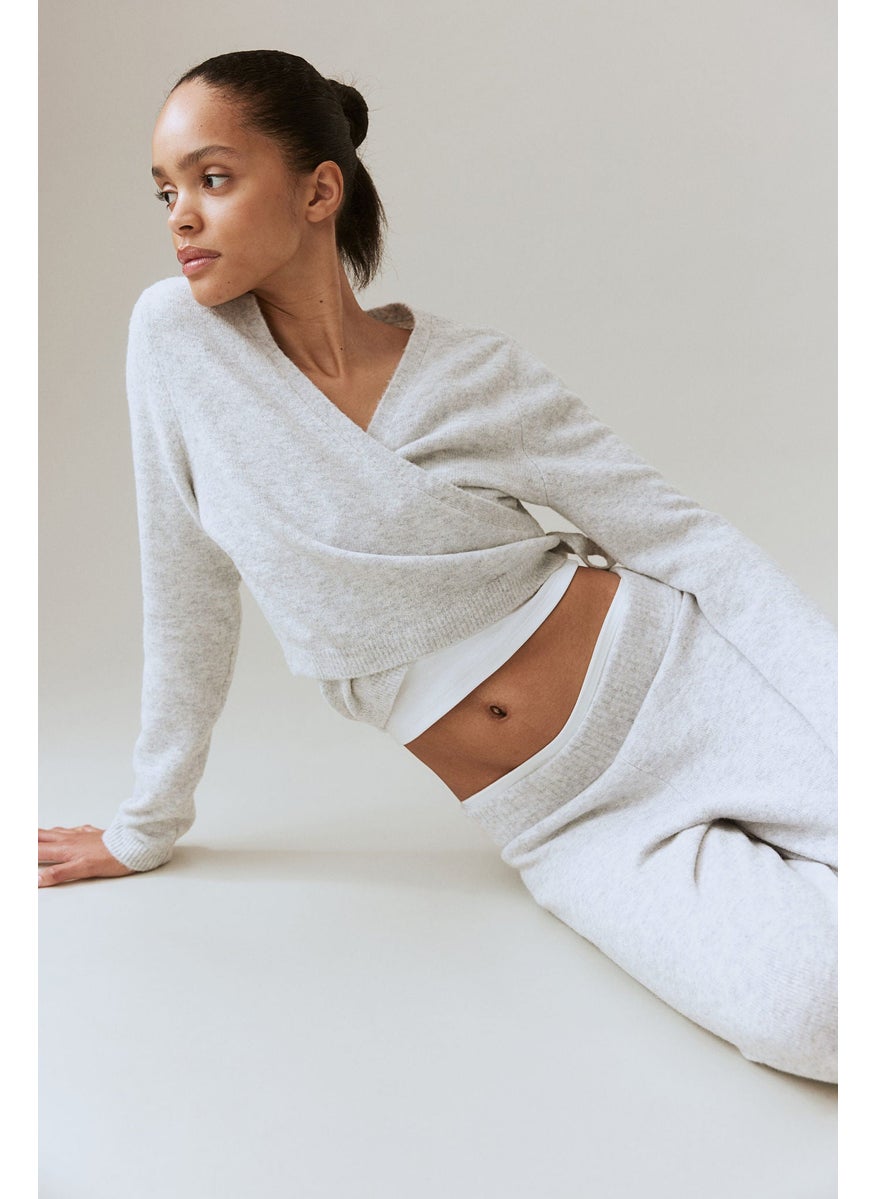 H&M Fine-Knit Wrap Cardigan  - Image 2