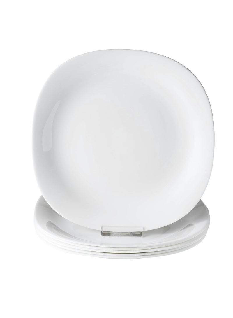 لومينارك صحن مسطح أركوبال عدد 6 قطعة اللون أبيض سادة مقاس 26 سم - Image 1