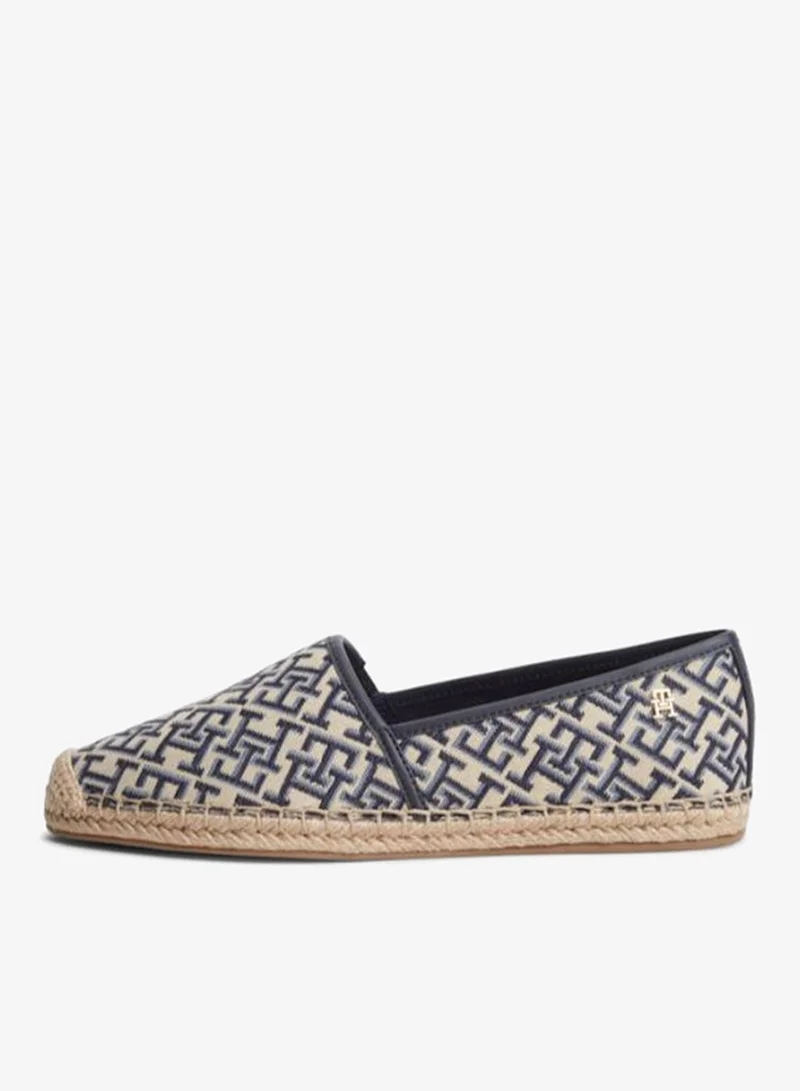 TOMMY HILFIGER Monogram Plaque Jacquard Espadrilles