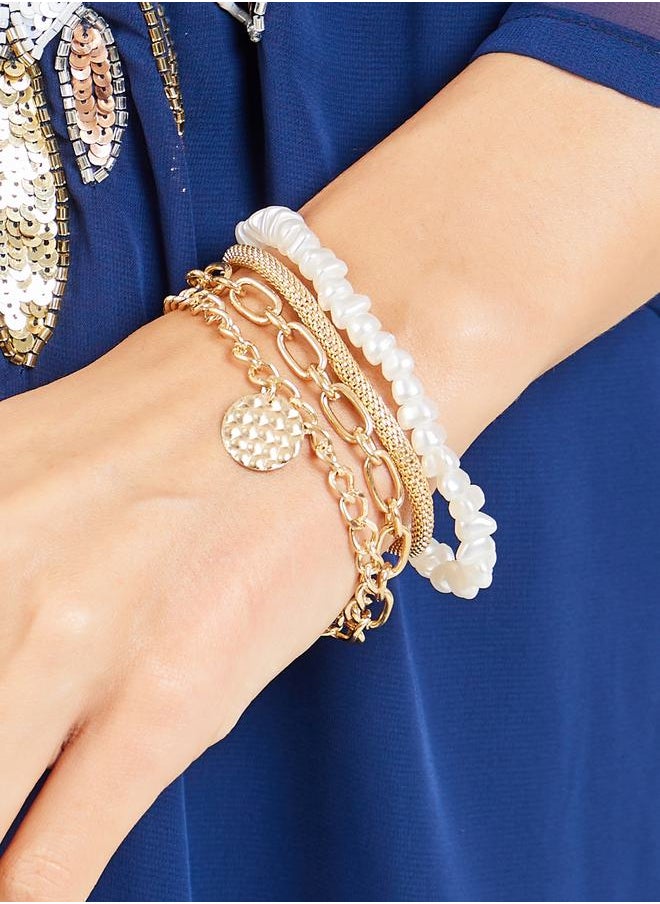 Styli Set of 4 - Ball Drop Assorted Bracelets  - Image 1