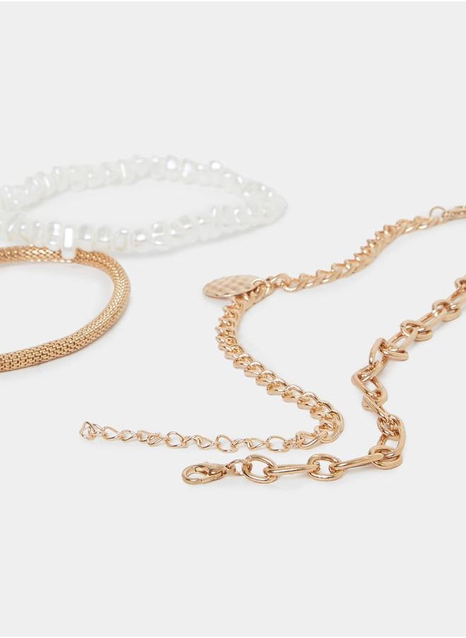 Styli Set of 4 - Ball Drop Assorted Bracelets  - Image 4