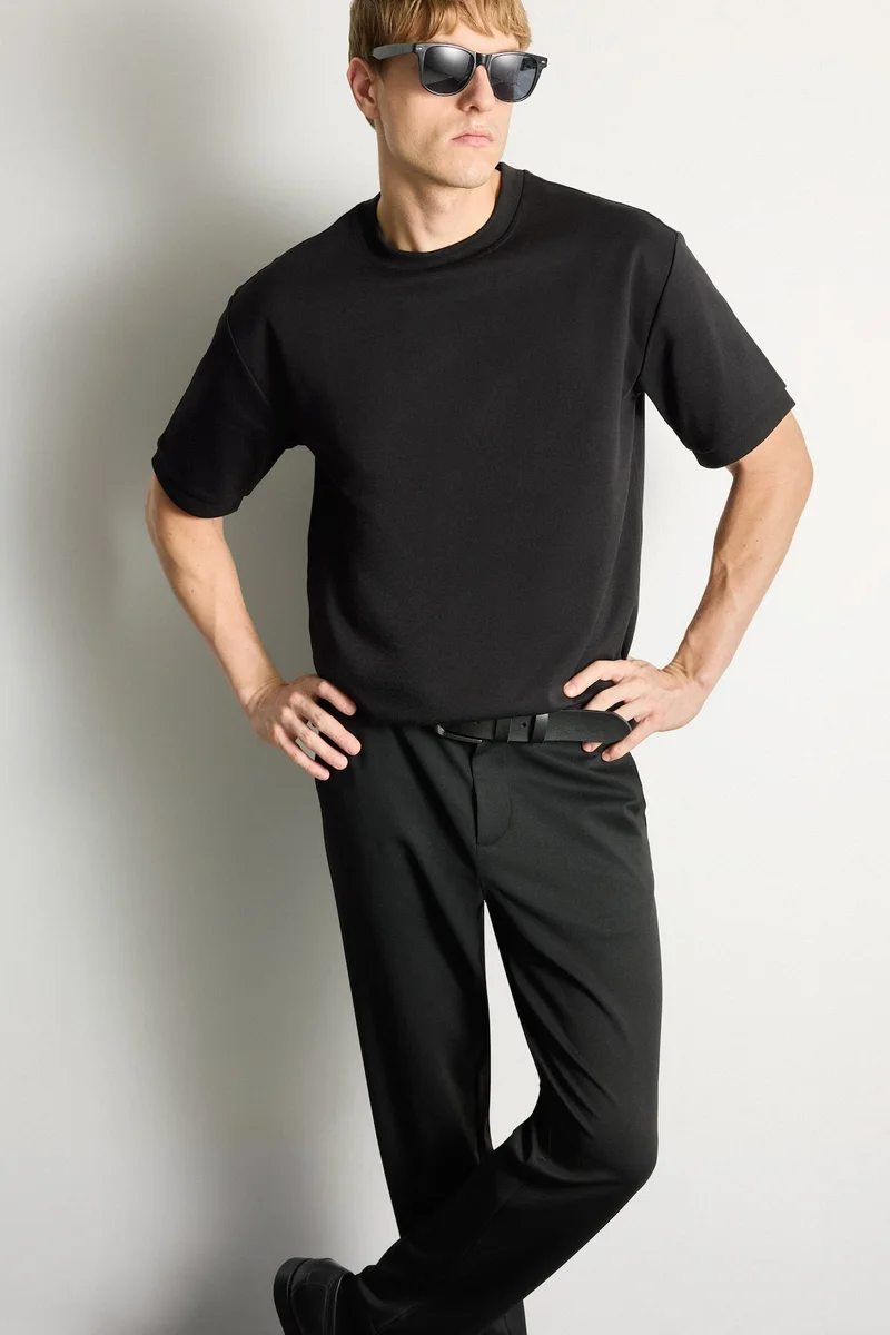 Defacto Oversize Fit Crew Neck Short Sleeve T-Shirt